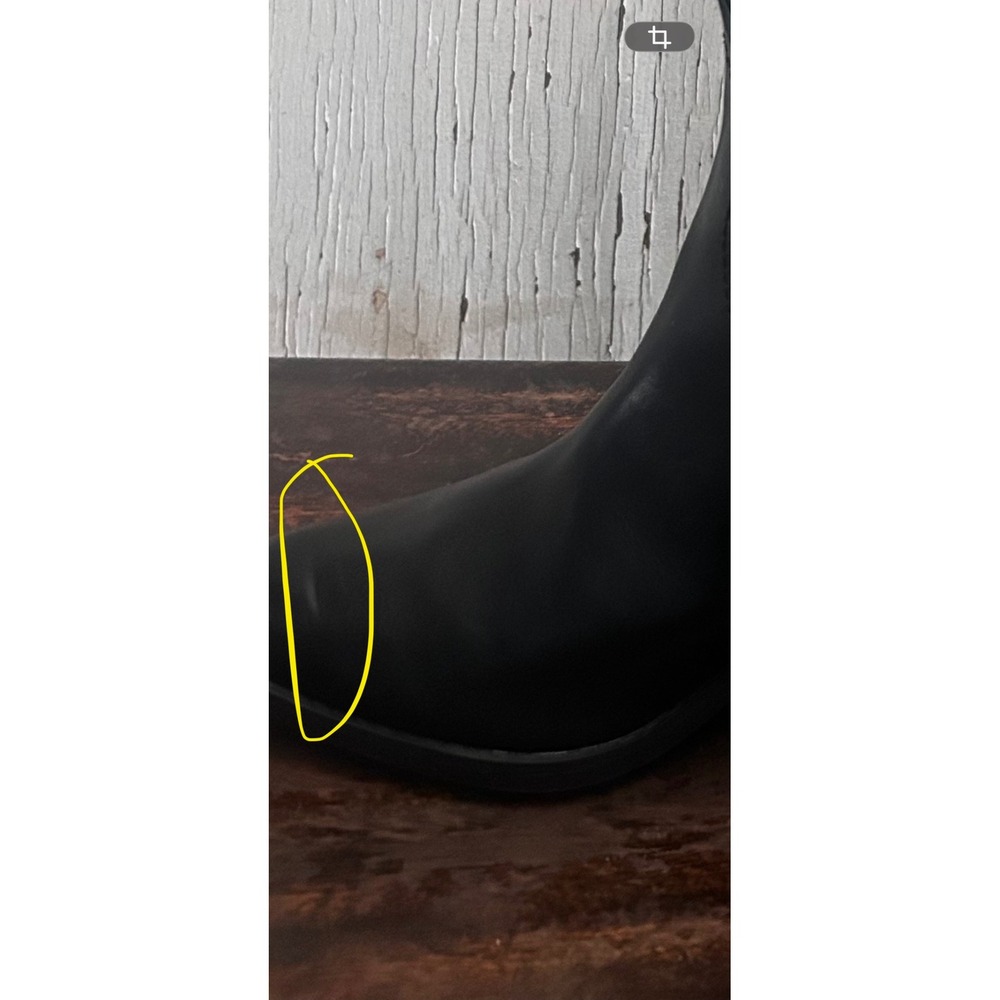 Madden NYC Women's Black‎ Slip-on Pointed Toe Comfort Tall
Western Boots: 6 NWOT - Picture 8 of 10